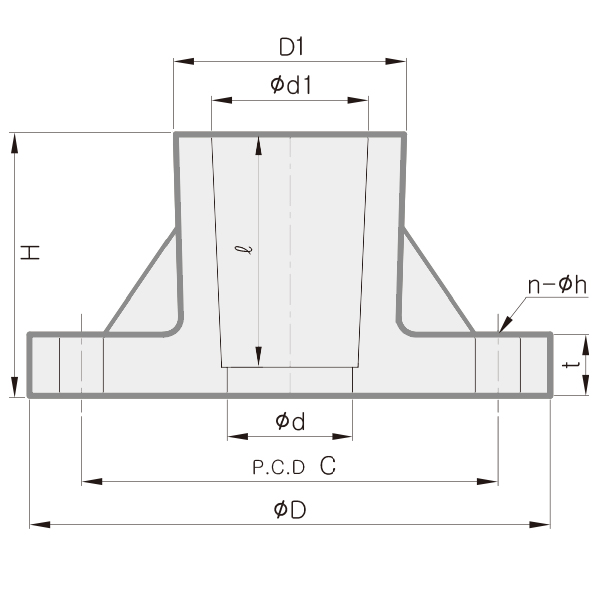 후렌지(FLANGE - JIS)
